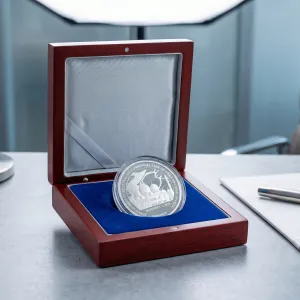 Commemorative Silver Coin Display Set MS Department Store Oman