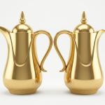 Regall 1.0Ltr. + 1.0Ltr. P / B  Vacuum Flask Set[Full Golden]