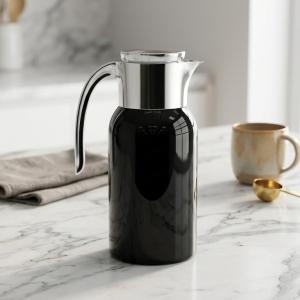 REGAL1.3Ltr. D W S/S Vacuum Jug [Jet Black] MS Department Store Oman