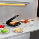 Sandwich Maker - Black MS Department Store Oman