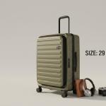 Pierre Cardin Bologara Pc Front Open Trolley S   29" Green MS Department Store Oman