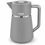 Regal1.0 Ltr. Plastic Body Vacuum Flask - Silver Handle (6-Colors
Assorted)