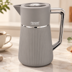 Regal1.0 Ltr. Plastic Body Vacuum Flask - Silver Handle (6-Colors
Assorted)
