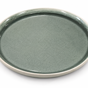 Elite Houseware Green Porcelain Plate MS Department Store Oman