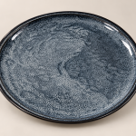 Elite Houseware Porcelain Flat Plate Large Green MS Department Store Oman