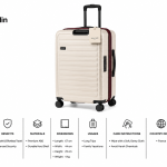 Pierre Cardin Bologara Pc Front Open Trolley S   25 Smokey White MS Department Store Oman
