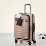 Pierre Cardin Bologara Pc Front Open Trolley S   25" Rose Pink MS Department Store Oman