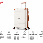Antler Challenger Pp Trolley S 24" Stone MS Department Store Oman