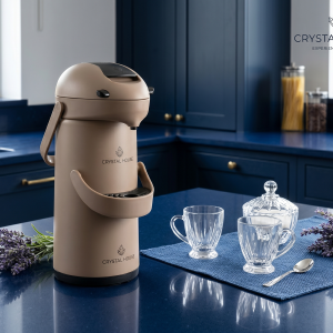 Crystal Airpot 1.9L Chocolate 1×6 MS Department Store Oman