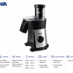 Salad Maker - Black/Silver MS Department Store Oman