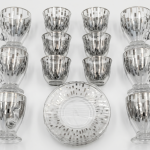 Crystal 1*8(18Pcs Tea Set Silver) MS Department Store Oman