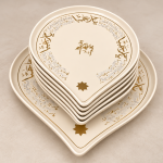 Elite Houseware Dessert Plateset 7 Pieces MS Department Store Oman