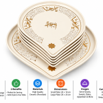 Elite Houseware Dessert Plateset 7 Pieces MS Department Store Oman