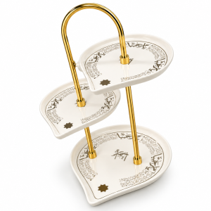 Elite Houseware Porcelain Hostessset 3 Layers MS Department Store Oman
