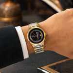 Sveston Lumiere Two-Tone Analog Watch with Day & Date Display – Assorted MS Department Store Oman