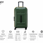 Delsey Trolley Rempart 80Cm Army MS Department Store Oman