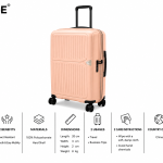 Verage Pp Trolley  28" Peach MS Department Store Oman
