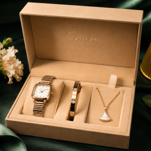 Kimio Rose Gold Plating+White Dial MS Department Store Oman