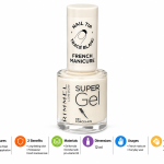Rimmel Super Gel Nail Polish Porcelain IV-12 ml
