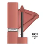 Loreal Paris Liquide Lipstick Infaillible Nude Matte. Resistance 601 Worth It MS Department Store Oman