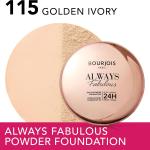 Bourjois Always Fabulous Compact Foundation Shade 115  (Golden Ivory) MS Department Store Oman