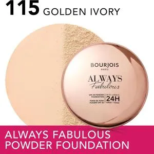 Bourjois Always Fabulous Compact Foundation Shade 115  (Golden Ivory) MS Department Store Oman