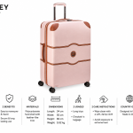 Delsey Trolley  Chatelet Air 2.0  82 Cm Light Pink MS Department Store Oman