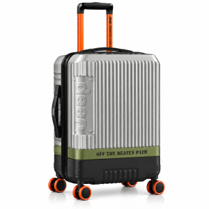 Delsey Jeep Trolley Jh001 55"Cm Silver MS Department Store Oman