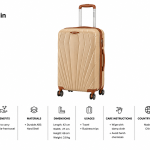Pierre Cardin Capri Pp Trolley S 24" Champagne MS Department Store Oman