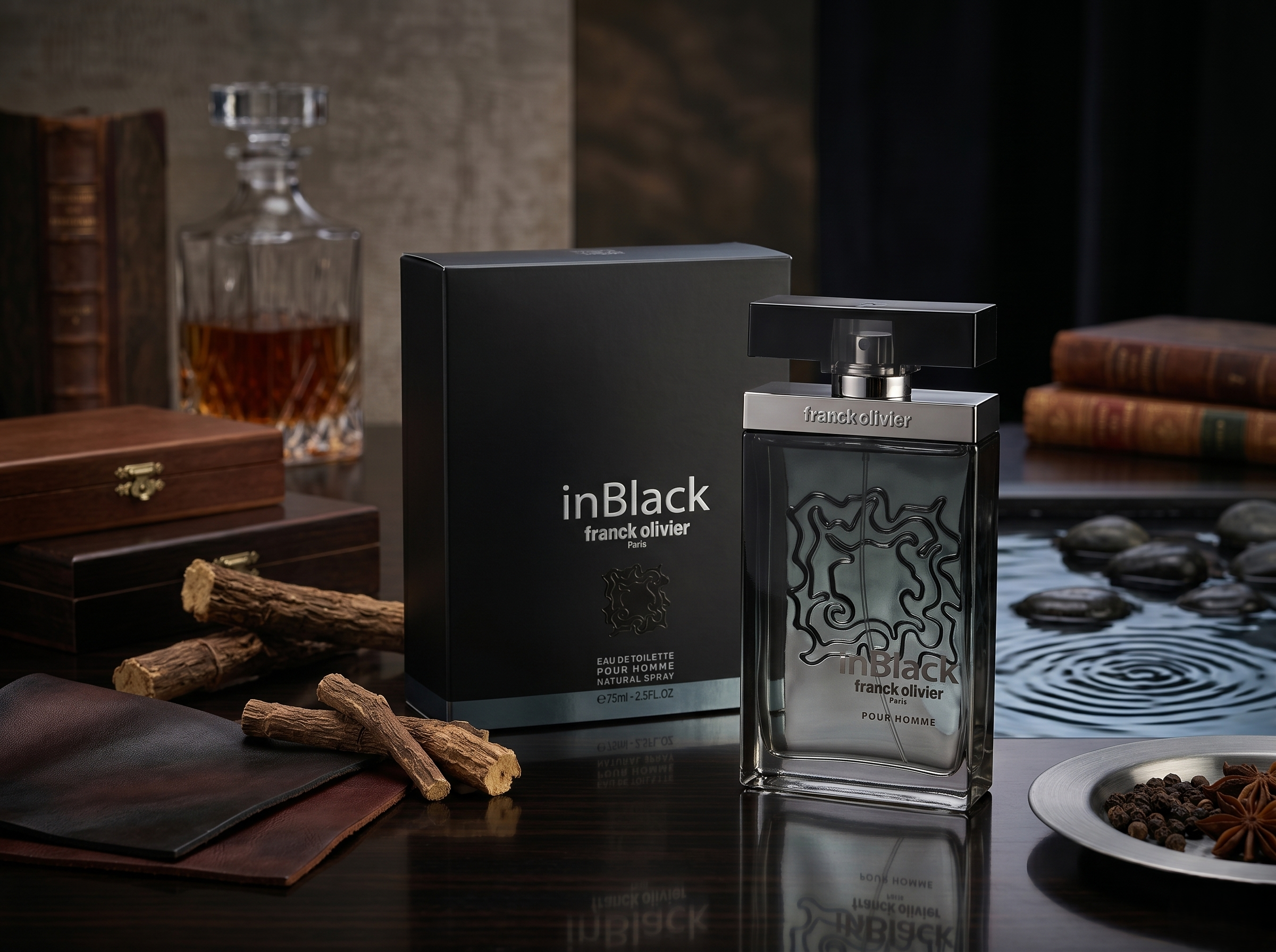 Franck Olivier In Black Edt-75Ml (Men) MS Department Store Oman