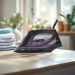 Big Steam Iron Purple MS Department Store Oman