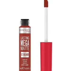 Rimmel Lasting Mega Matte Liquid Lipstick 500 -(Firestarter) MS Department Store Oman