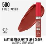 Rimmel Lasting Mega Matte Liquid Lipstick 500 -(Firestarter) MS Department Store Oman