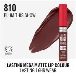 Rimmel Lasting Mega Matte Liquid Lipstick - 810 Plum This Show MS Department Store Oman