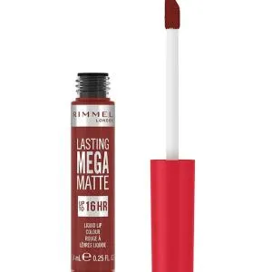 Rimmel Lasting Mega Matte Liquid Lipstick - 930 Ruby Passion (Red) MS Department Store Oman