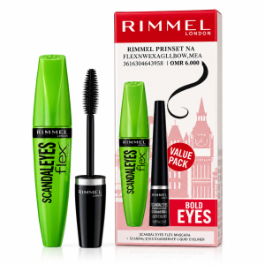 Rimmel London Bold Eyes Scandal’Eyes Flex Mascara & Liquid Eyeliner Set