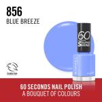 Rimmel 60 Seconds N/P 8 Ml Blue Breeze 856 Iv MS Department Store Oman