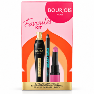 Bourjois Paris Multi Prim Set Two Up & Kohl & Velvet Lip Stick