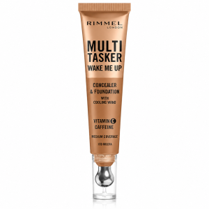 Rimmel Multi Tasker Wake Me Up Foundation & Concealer 100 (Mocha) MS Department Store Oman