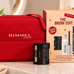 Rimmel London The Brow Edit Eyebrow Makeup Gift Set with Pouch