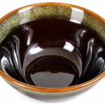 Rustic Reactive Glaze Ceramic Serving Bowl MS Department Store Oman