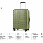 Verage Diamond Pp Trolley   25" Green MS Department Store Oman