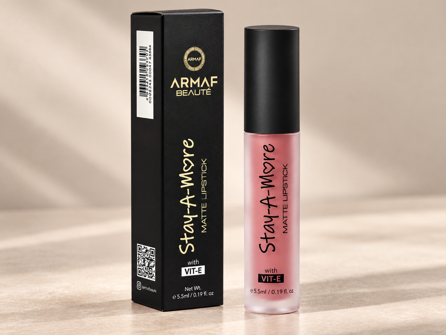 Armaf Beaute Stay A More Matte Liq Lipstick - Periwinkle 01 MS Department Store Oman