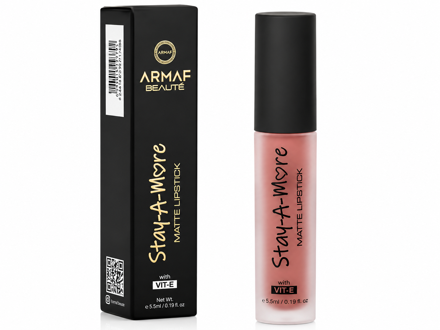 Armaf Beaute Stay A More Lipstick - Almond 09 MS Department Store Oman