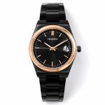 Homies Black And Rose Gold Date Watch MS Department Store Oman