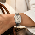 Sveston Erika Women’s Rectangular Analog Wristwatch with Metal Bracelet MS Department Store Oman