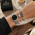 Sveston Lady Luck Women’s Watch & Bracelet Gift Set MS Department Store Oman