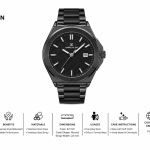 Daniel Klein Men'S Gunmetal Stainless Steel Analog Wrist Watch With Date Display – Textured Grey Dial MS Department Store Oman