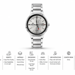 Sveston Lumiere Two-Tone Analog Watch with Day & Date Display – Assorted MS Department Store Oman