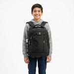 WIRES 18" TROLLEY BACKPACK BLACK